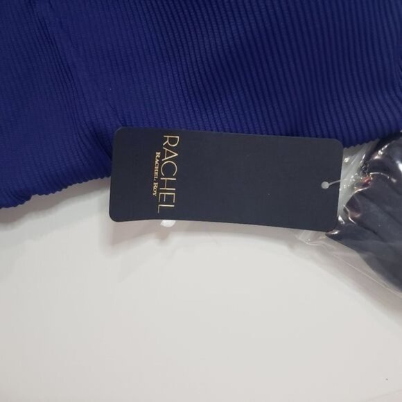 NWT Rachel Roy Seamed Bandeau One Piece Swimsuit - Picture 5 of 9